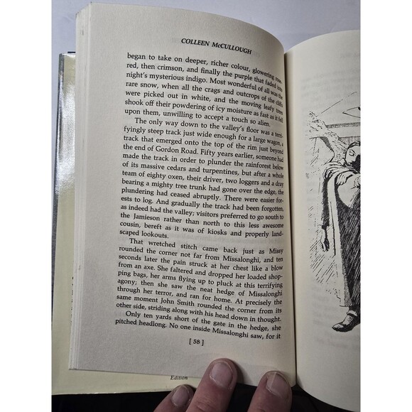 The Ladies of Missalonghi by Colleen McCullough 1987 - Great Condition - Picture 6 of 10